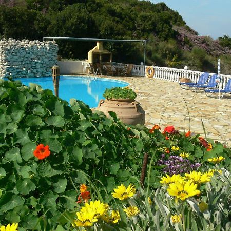 איוס סטפנוס Angela Apartments Pool Gardens And Sea Views מראה חיצוני תמונה