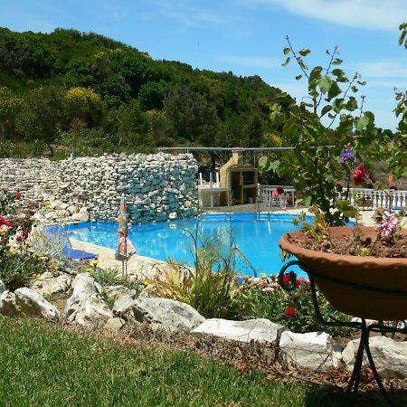איוס סטפנוס Angela Apartments Pool Gardens And Sea Views מראה חיצוני תמונה