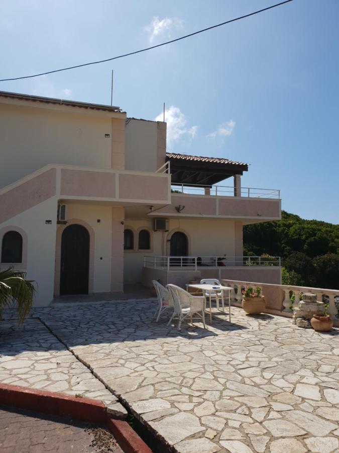 איוס סטפנוס Angela Apartments Pool Gardens And Sea Views מראה חיצוני תמונה